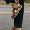 Let's See Style Remus Sneakers-Leopard Clearance