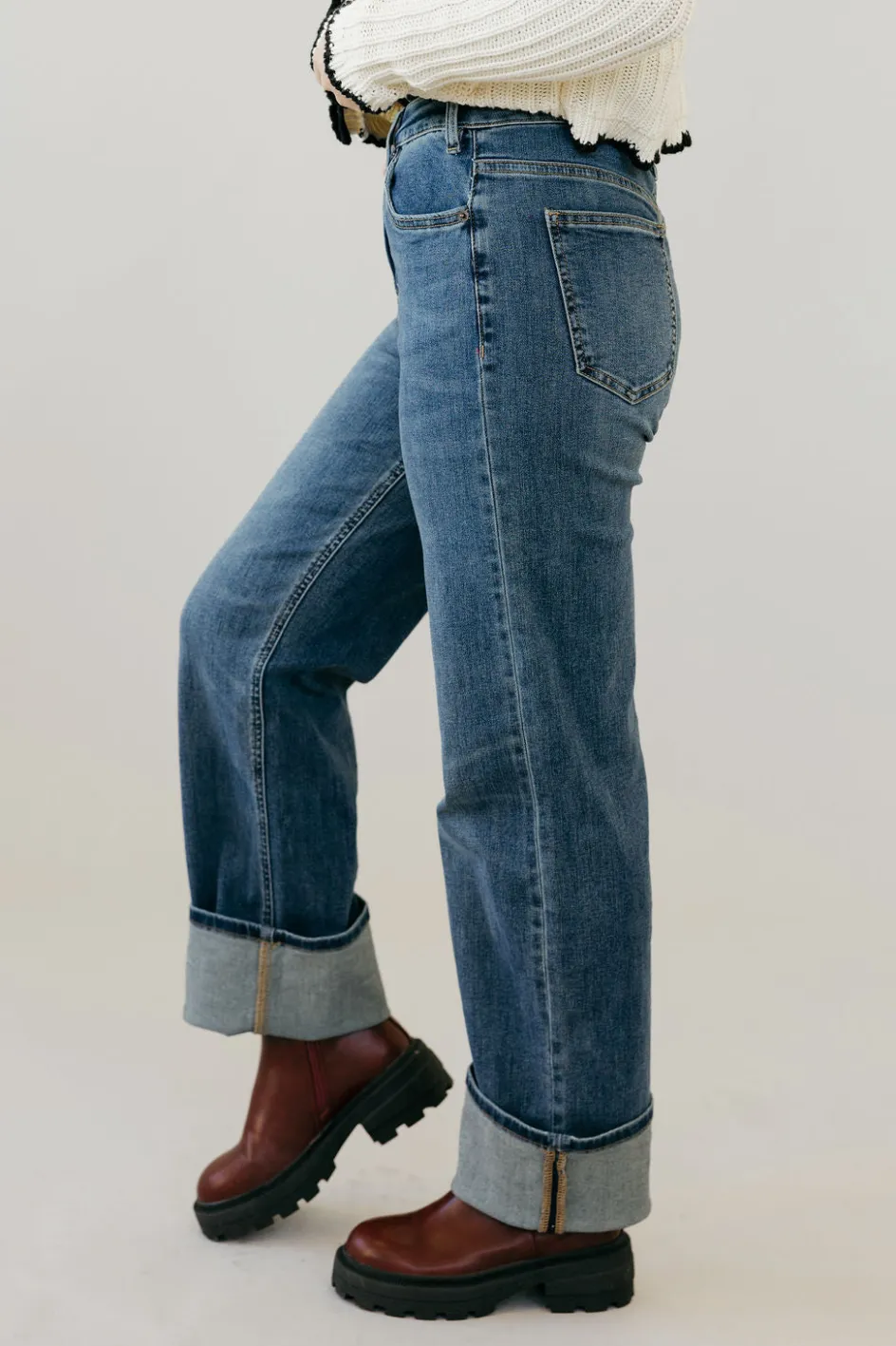Mica Denim Ridley Denim-Medium Blue Fashion