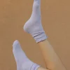 Faire Ruffle Socks-Lilac Outlet