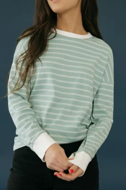 Dongguan Huoyoung Apparel Co Russ Top-Seafoam Green Fashion