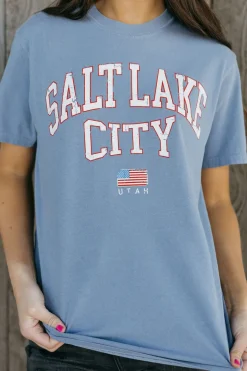BENIE Salt Lake City Tee- Blue Best