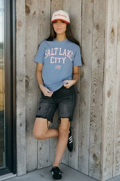 BENIE Salt Lake City Tee- Blue Best