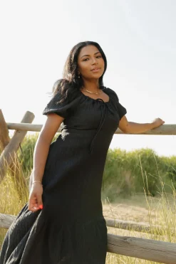 Polagram Savanna Dress-Black Clearance