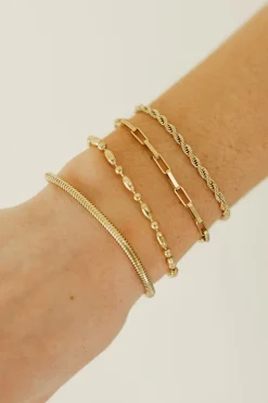 Ali Express Siena Bracelet Set- Gold New