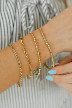 Ali Express Siena Bracelet Set- Gold New