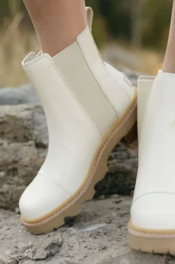 Sorel Joan Now Chelsea-Bleached Ceramic/Gum Sale
