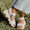 Sorel Kinetic Impact Y-Strap Sandals-Sea Salt Discount
