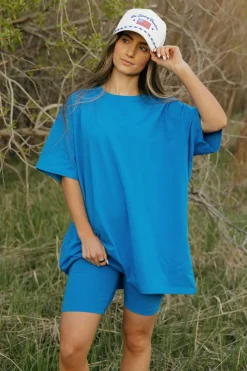 Zenana Stacy Set- Blue Outlet