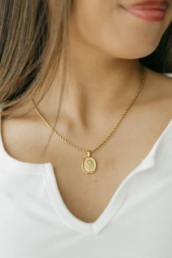 Ali Express Sweet Sunflower Necklace- Gold Fashion