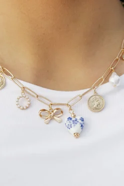 Wall to Wall Tatiana Necklace- Gold Hot