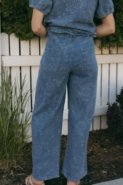 Polagram Tess Denim-Paisley Hot