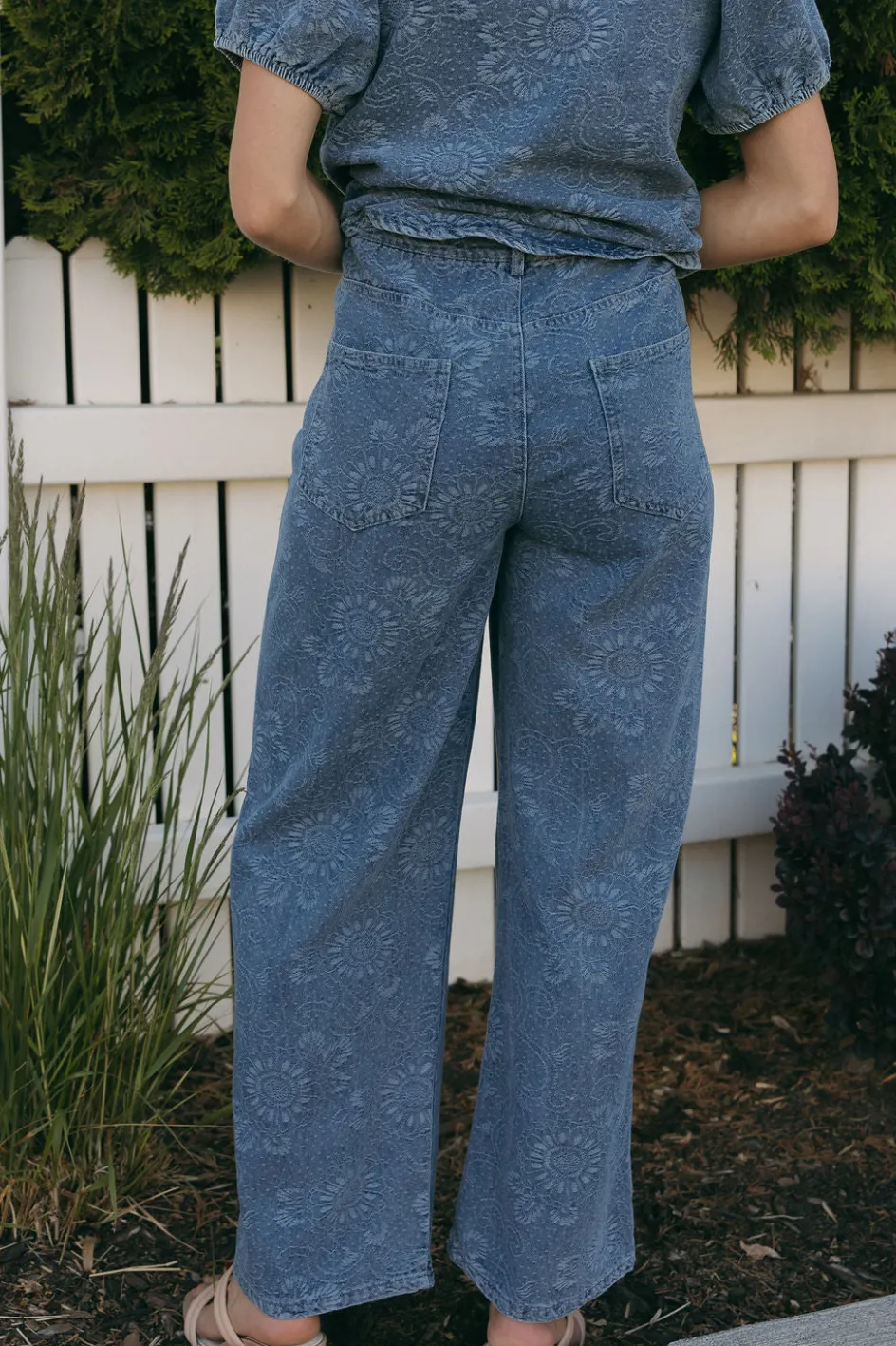 Polagram Tess Denim-Paisley Hot