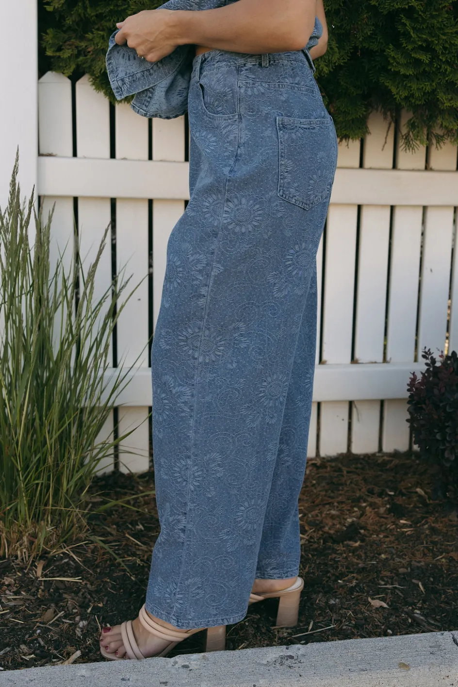 Polagram Tess Denim-Paisley Hot
