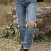 FLYING MONKEY Thea Denim-Last Night Blue Online