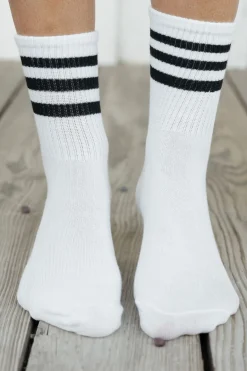 Ali Express Varsity Stripe Socks Black/White Best