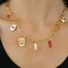 Ali Express Western Charm Necklace- Gold New