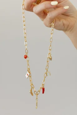Ali Express Western Charm Necklace- Gold New