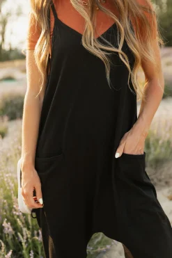 Charmo Wilda Jumpsuit-Black Discount