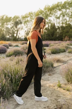 Charmo Wilda Jumpsuit-Black Discount